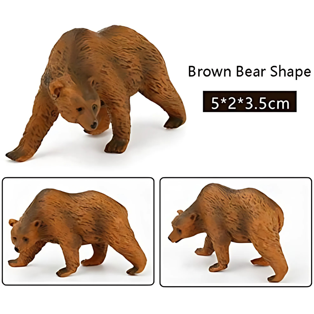 Animal Figures with Matching Flashcards (2-4 years) | Montessori Toys