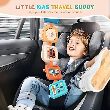 TurtleBee Travelling toy | 2 in 1 Sensory toy & Busy Board
