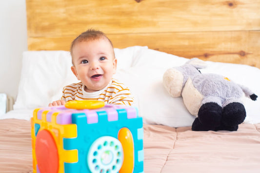 How to play with your 2-month-old TurtleBee