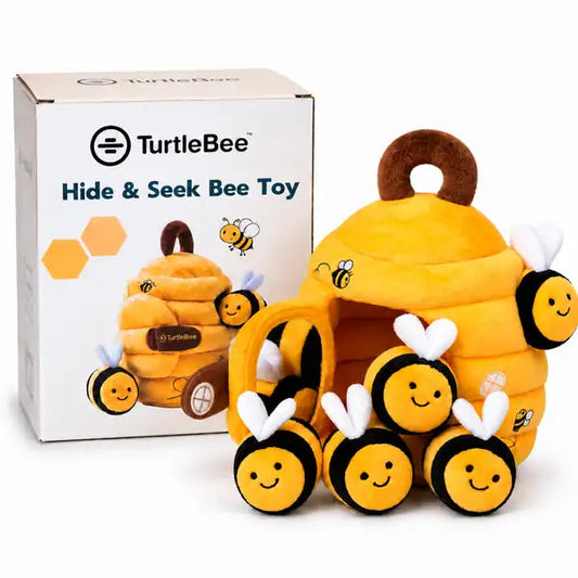 Hide-Seek Sensory Beehive Soft Toy TurtleBee