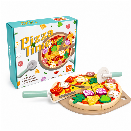 Pizza Chef Junior Wooden Toy TurtleBee