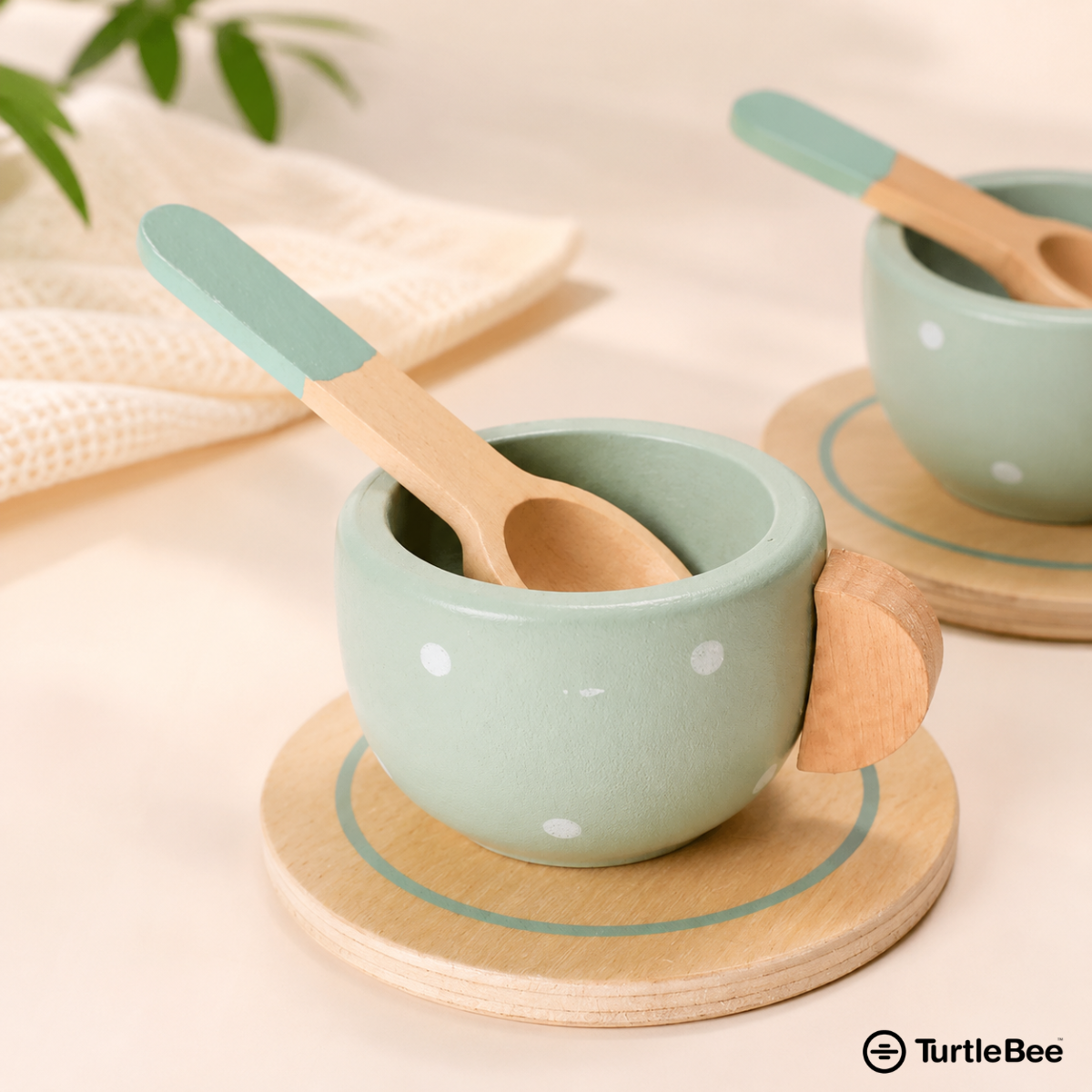 Afternoon Tea Set Wooden Pretend Play Toy for Kids