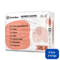 Bamboo Diaper Size small (3-6 kgs)