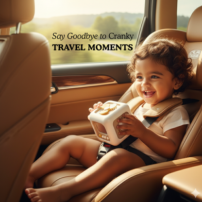 Busy Cube (1-3 years) | Travelling Toy | Montessori Toy