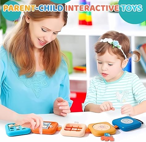 TurtleBee Travelling toy | 2 in 1 Sensory toy & Busy Board