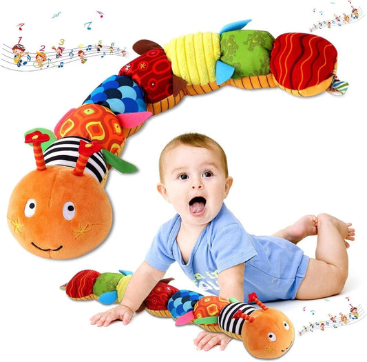 Turtlebee Little Hugger | Sensory Caterpillar Toy