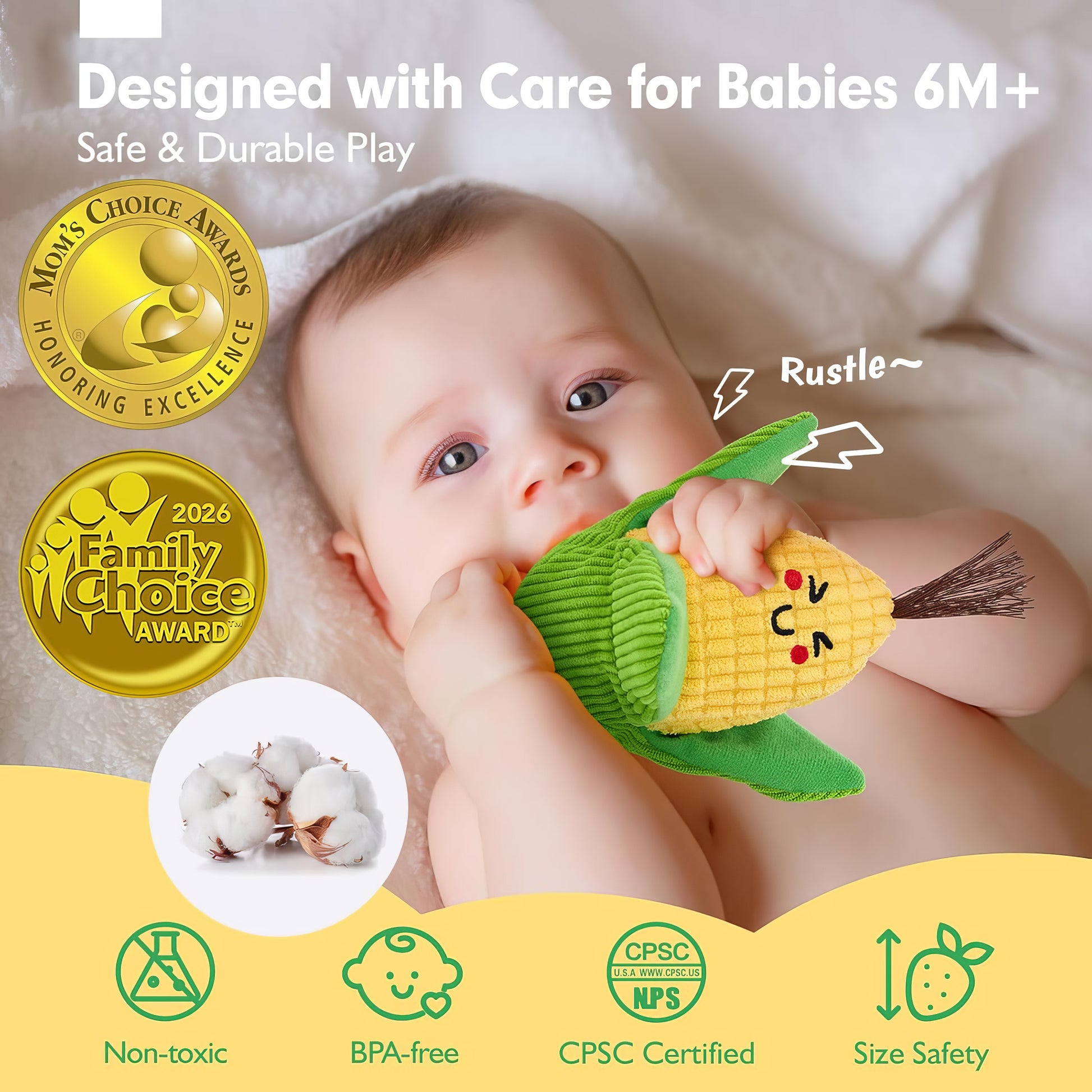 Veggie Basket Montessori Baby (6-12 Months) TurtleBee