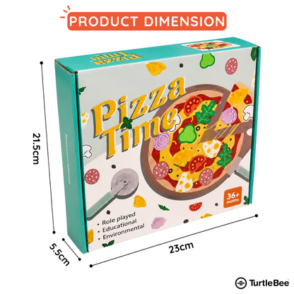 Pizza Chef Junior Wooden Toy TurtleBee