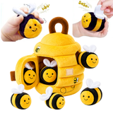 Hide-Seek Sensory Beehive Soft Toy- Premium Plush