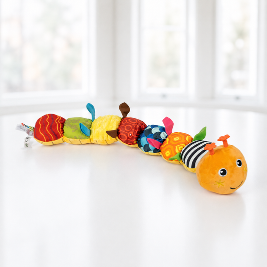 Turtlebee Little Hugger | Sensory Caterpillar Toy