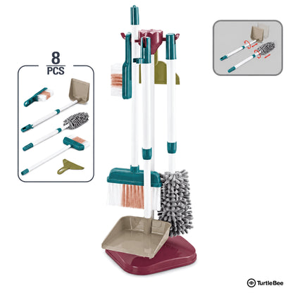 Turtlebee Little Helper | Cleaning Tools Set | Pretend Play | Montessori Toys