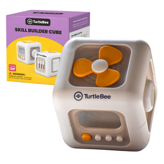 Busy Cube (1-3 years) | Travelling Toy | Montessori Toy